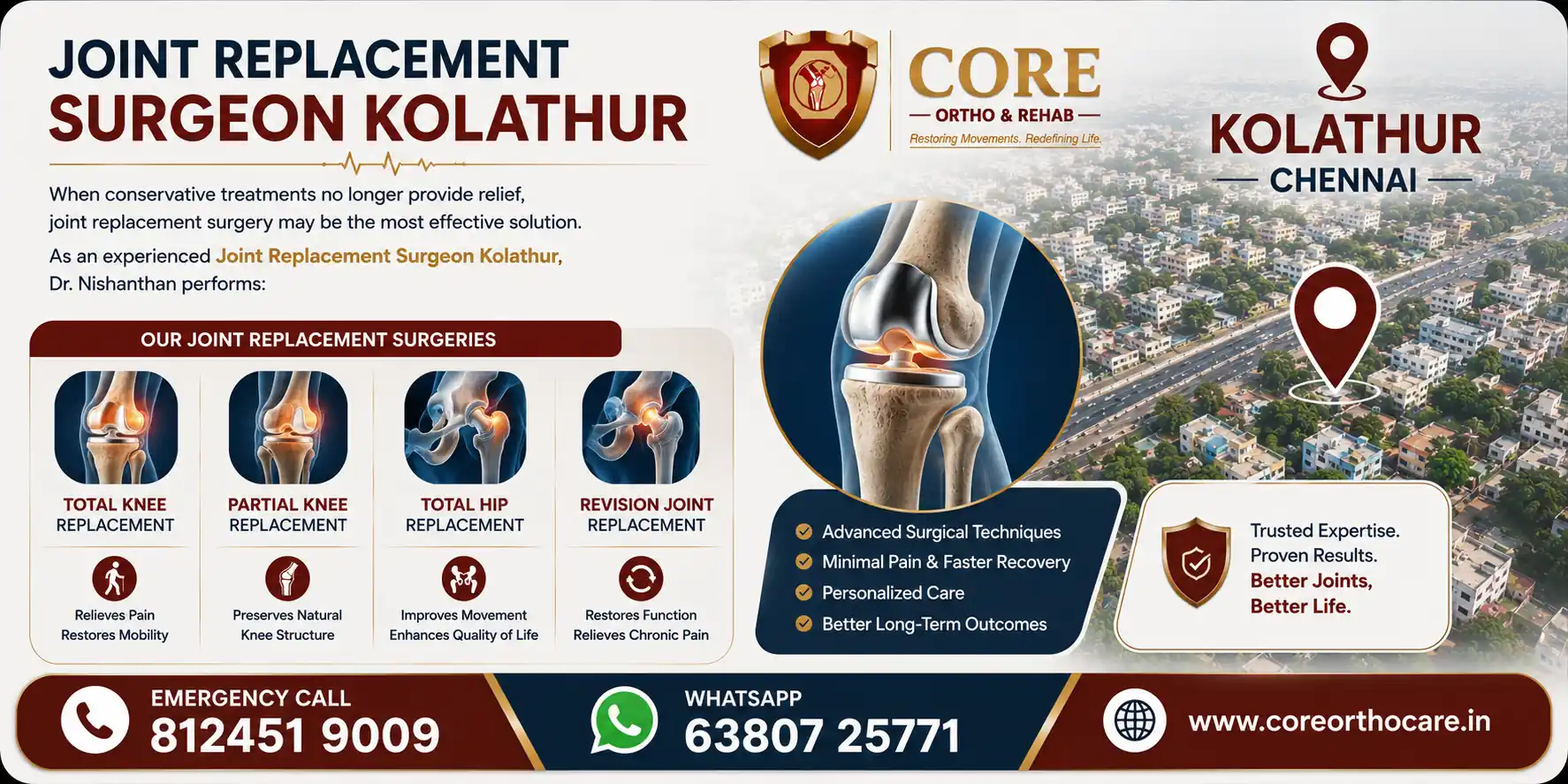 Joint Replacement Surgeon Kolathur